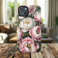 Floral Peonies Tough Magnetic Phone Cases, Durable Floral Phone Cover, Chic Flower Case, Stylish Phone Protector, Gift for Her