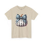 Polka Dot Pumpkin Charm Unisex Heavy Cotton Tee