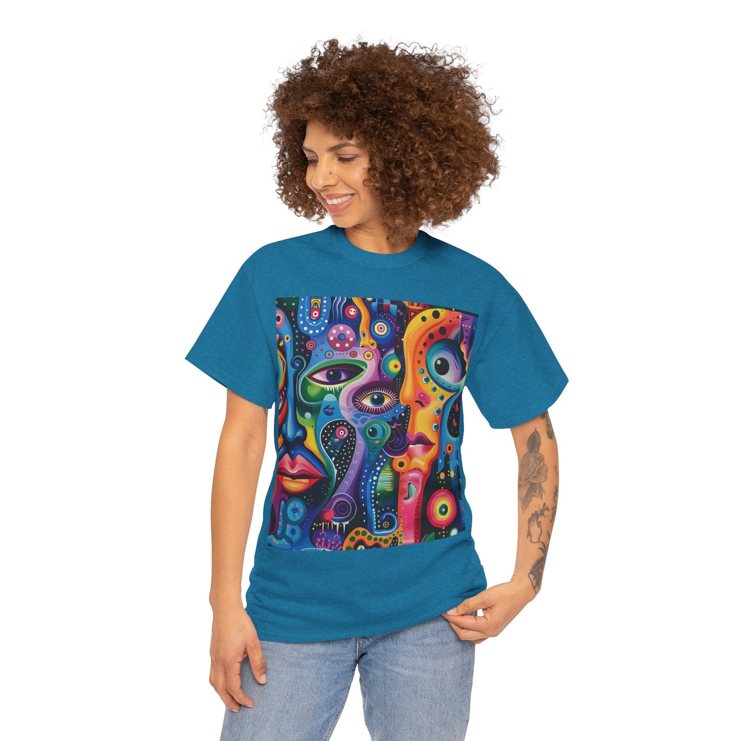 Psychedelic Visions Unisex Heavy Cotton Tee