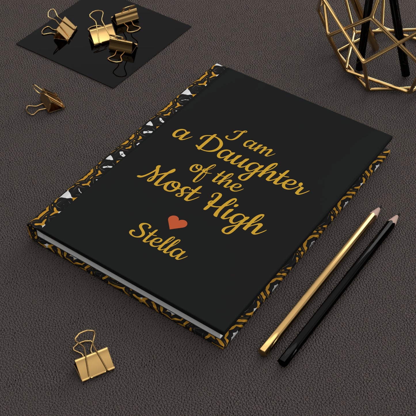 I am a Daughter of the Most High Hardcover Journal (PY)