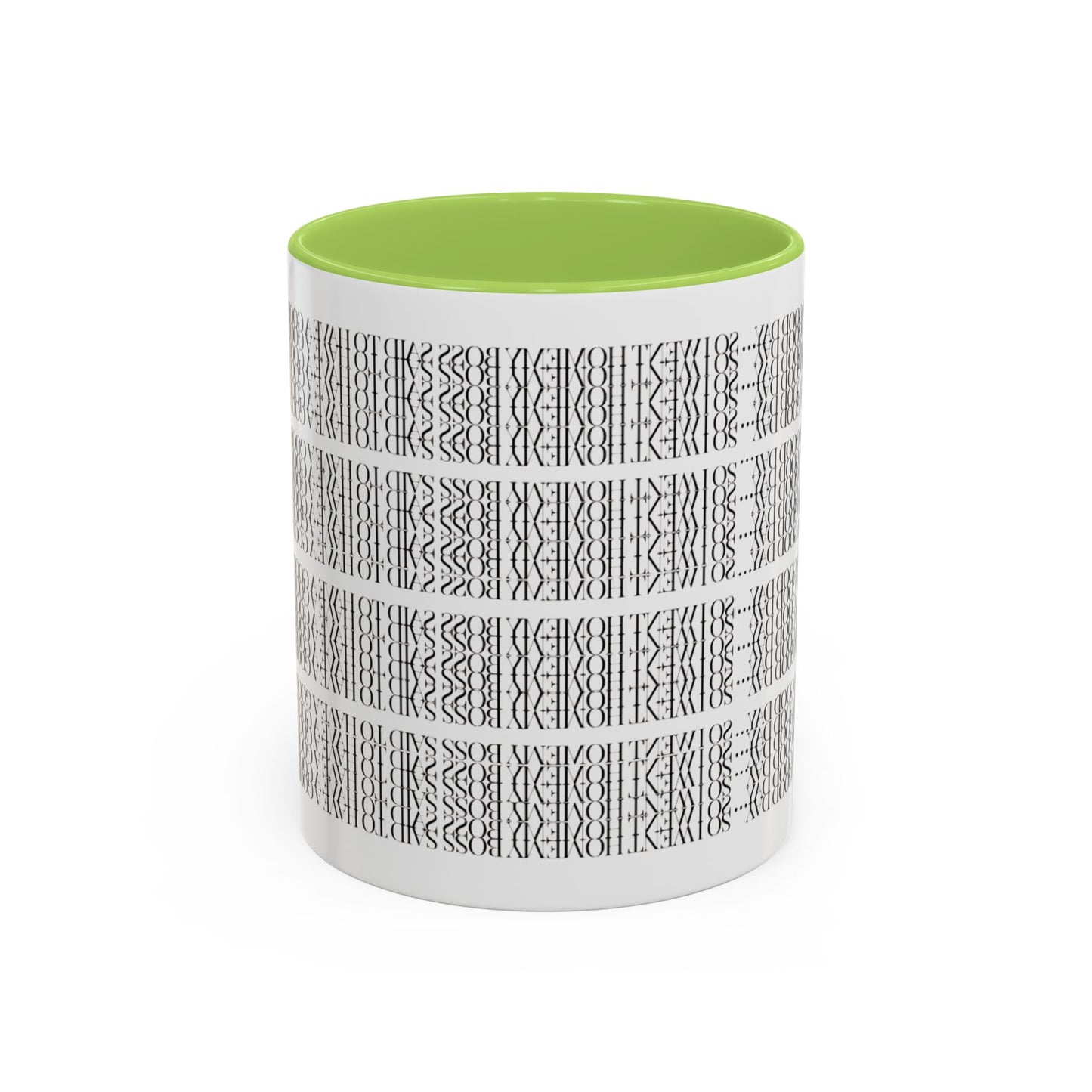 Funny Work Hidden Message Mug - “My Boss said to have a good day… so I went home.”- Viral Optical Illusion Mug - Secret Sarcastic Work Message - Dishwasher Safe, Unique Gifts for Coffee Lovers, Home & Office Decor, Holiday Present.