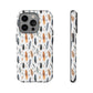 Whispering Feathers iPhone, Samsung and Google Tough Cases