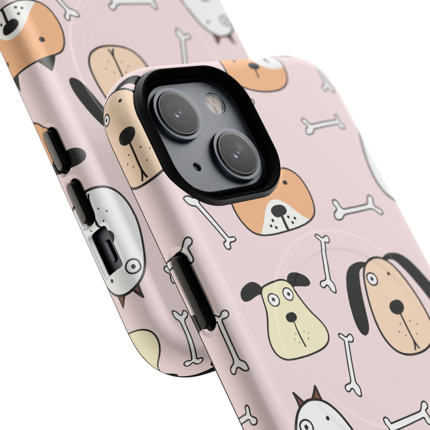 Cute Dog iPhone Case, Tough Magnetic Cases for Pet Lovers, Dog-Themed Accessories, Gift for Dog Owners, Unique iPhone Cover