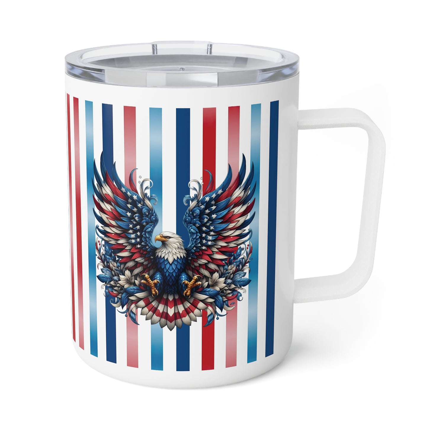 Patriotic Pride Insulated Coffee Mug, 10oz