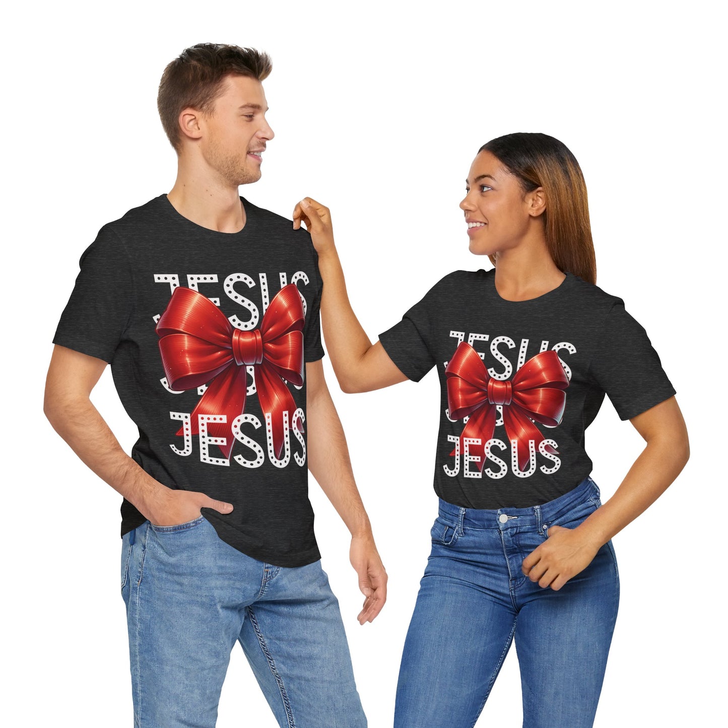 JESUS Unisex Jersey Bella Canvas Short Sleeve Tee.