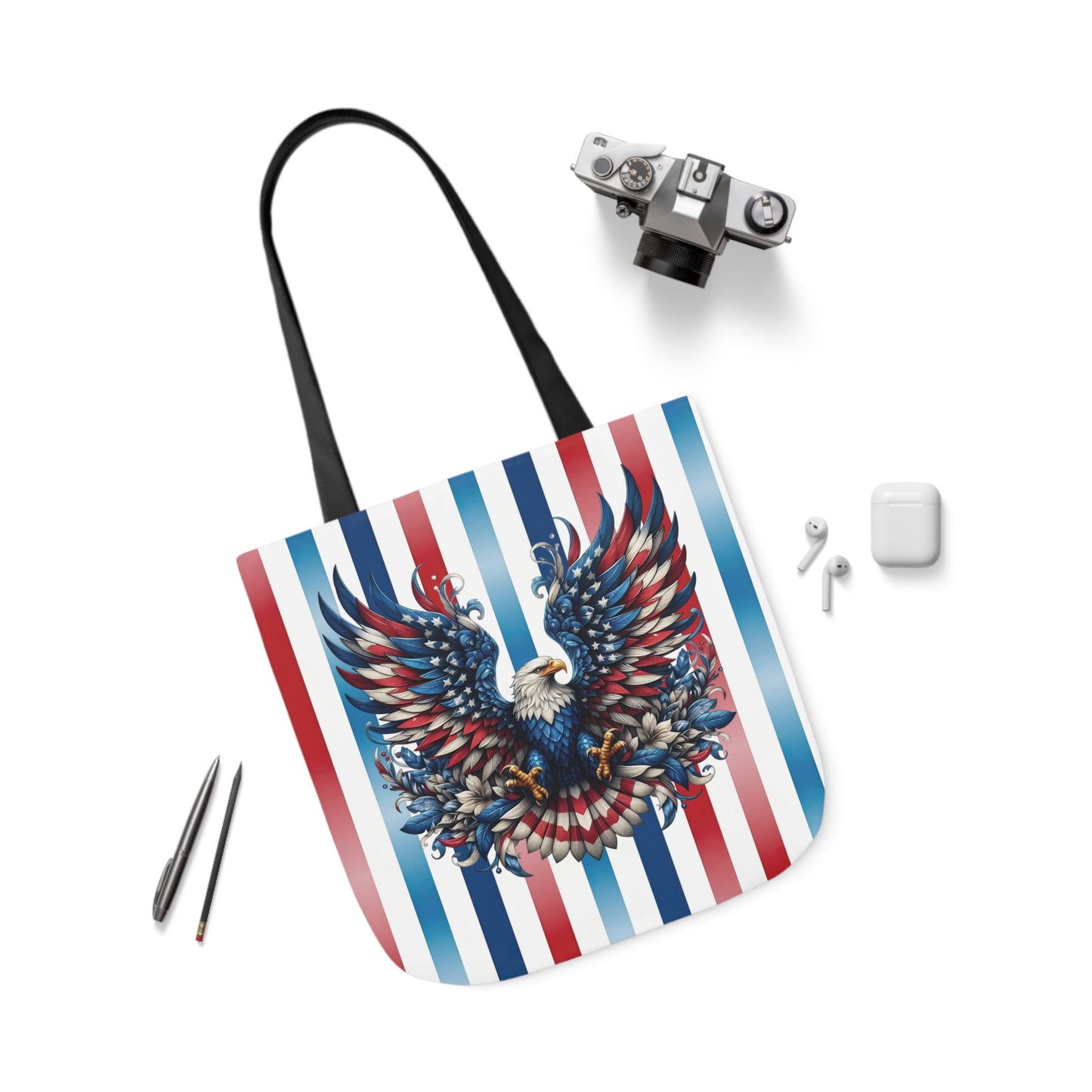 Patriotic Pride Canvas Tote Bag