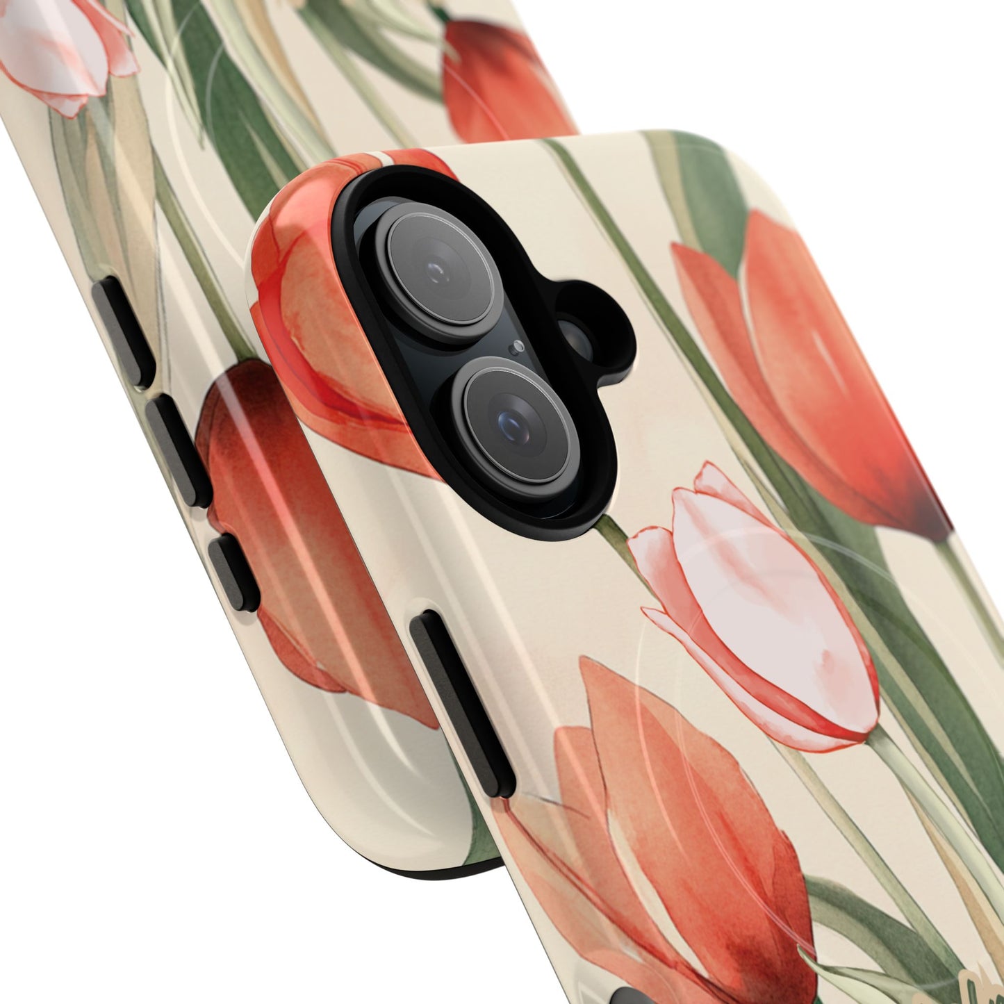 My Help comes from the Lord Psalm 121:2, Inspirational Gift, Tough iPhone Magnetic Case Scripture, Floral Bible Verse, MagSafe® iPhone® Tough Case, iPhone 14, iPhone 15, iPhone 16, Pro, Pro Max, Plus.