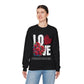 LOVE Always Unisex Heavy Blend™ Crewneck Sweatshirt.