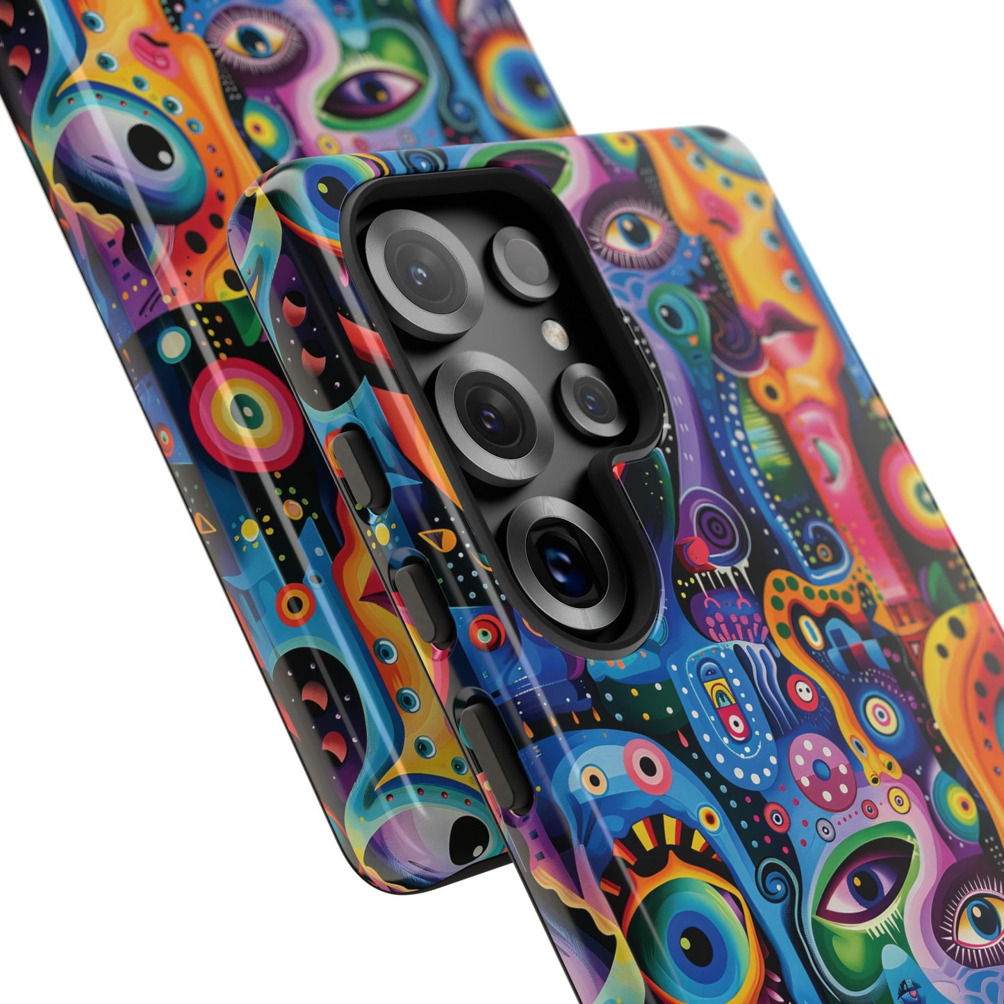 Psychedelic Visions Vibrant Art Google Pixel, iPhone and Samsung Phone Case - Tough Cases for Creative Souls