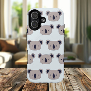 Cute Koala iPhone Case, Tough Magnetic iPhone Cases, Funny Animal Cases, Unique Gifts for Animal Lovers, Cute Phone Accessories, Birthday Gift