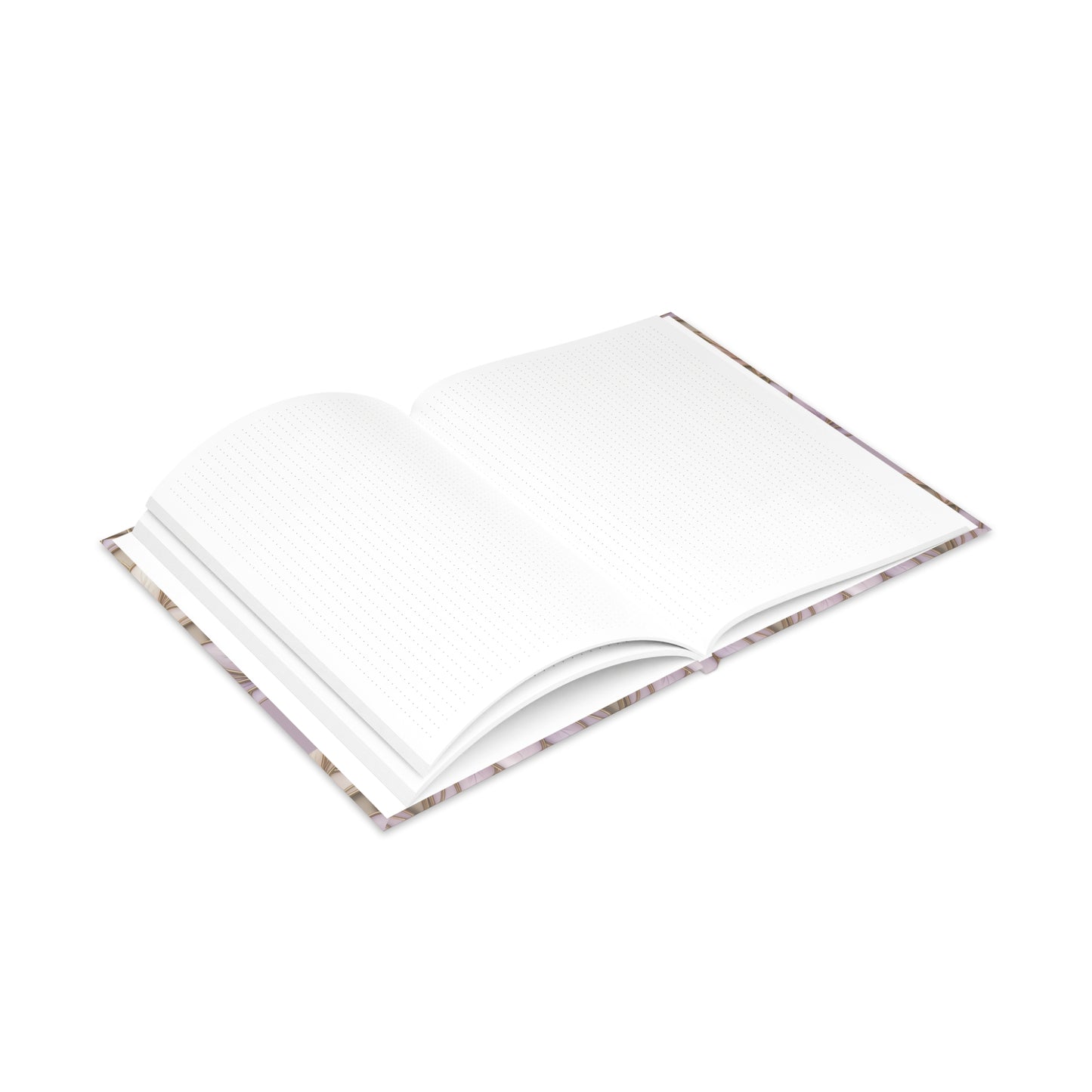 Personalized Stained Glass Lotus Blossom Hardcover Notebook — Custom Name and Affirmation Puffy Cover Journal.