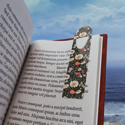 Blossom Elegance: Noir Garden Bookmark