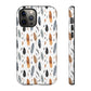 Whispering Feathers iPhone Tough Cases