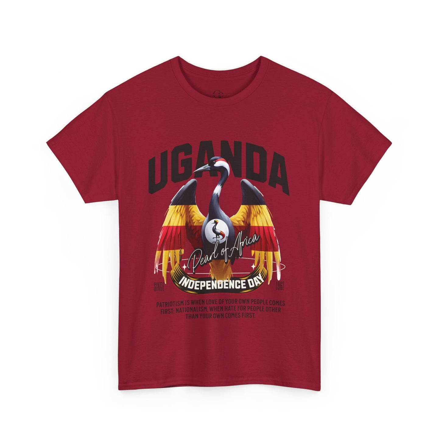 Uganda Independence Day Unisex Heavy Cotton Tee