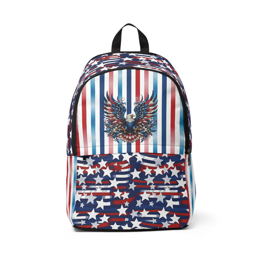 Patriotic Pride Unisex Fabric Backpack