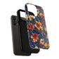 Cathedral Petals Tough Magnetic iPhone Case, Durable, Stylish, Unique Floral Design, Gifts for Her, Birthday, Everyday Use, Stained Glass iPhone Case.