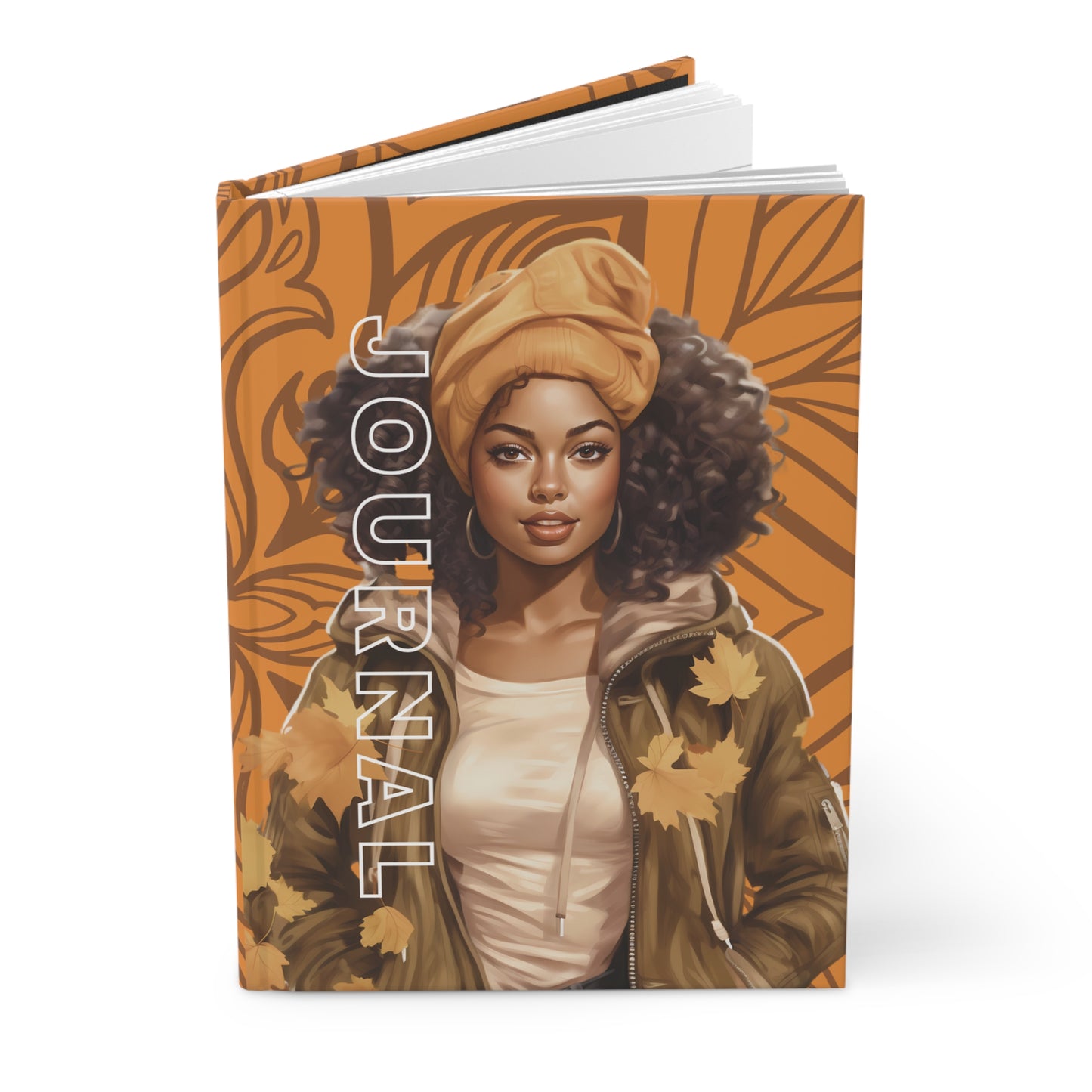Stylish Motivational Journal - Stay Positive, Fall Vibes, Perfect for Gifts & Self-Reflection, Autumn Aesthetic Notebook.