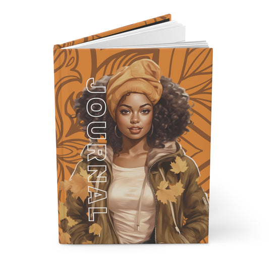 Stylish Motivational Journal - Stay Positive, Fall Vibes, Perfect for Gifts & Self-Reflection, Autumn Aesthetic Notebook.