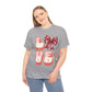 LOVE Charm Coquette Unisex Heavy Gildan Cotton Tee.