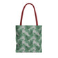 Grey Tropical Bliss Tote Bag