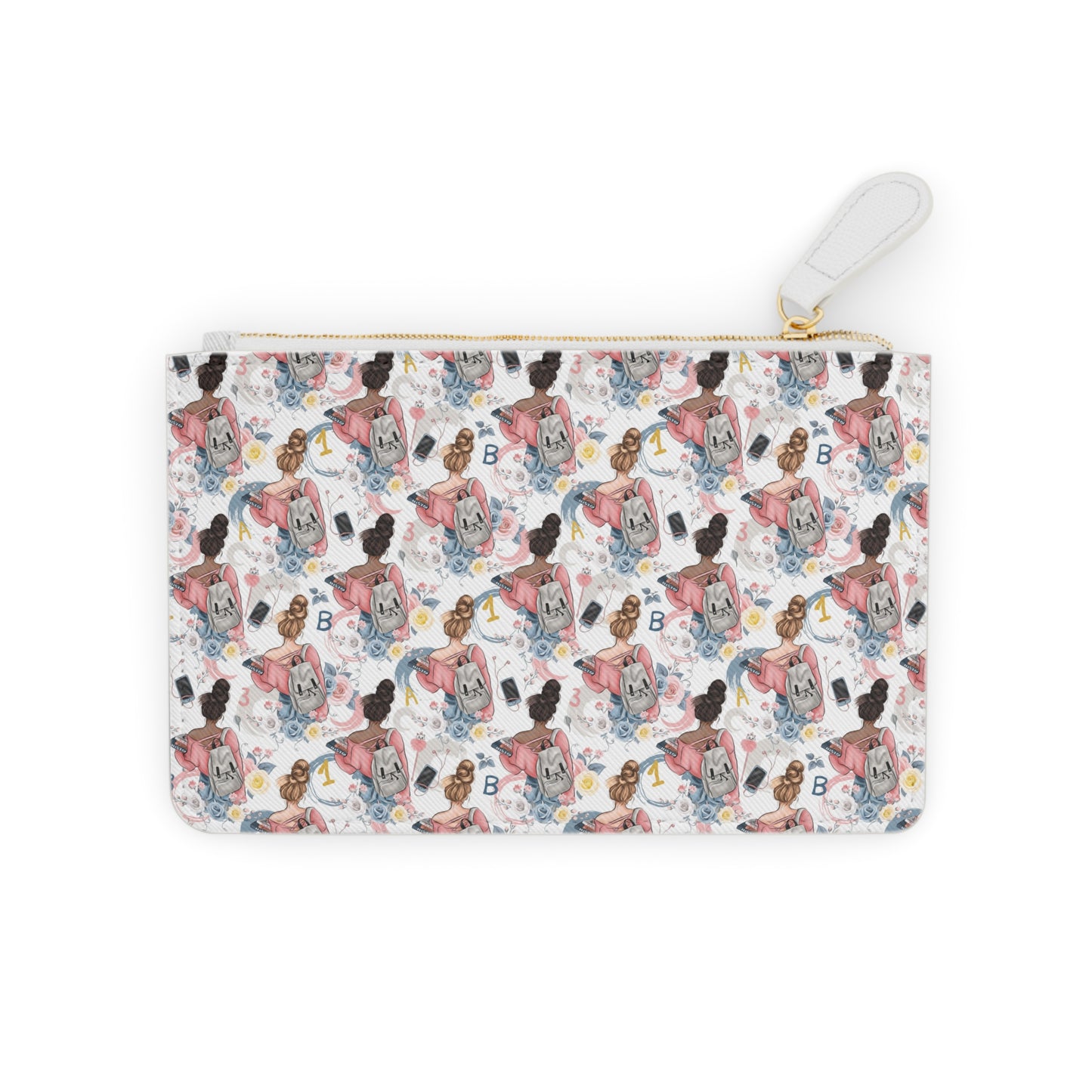 Study Chic Mini Clutch Bag - Trendy Feminine Design for Everyday Use