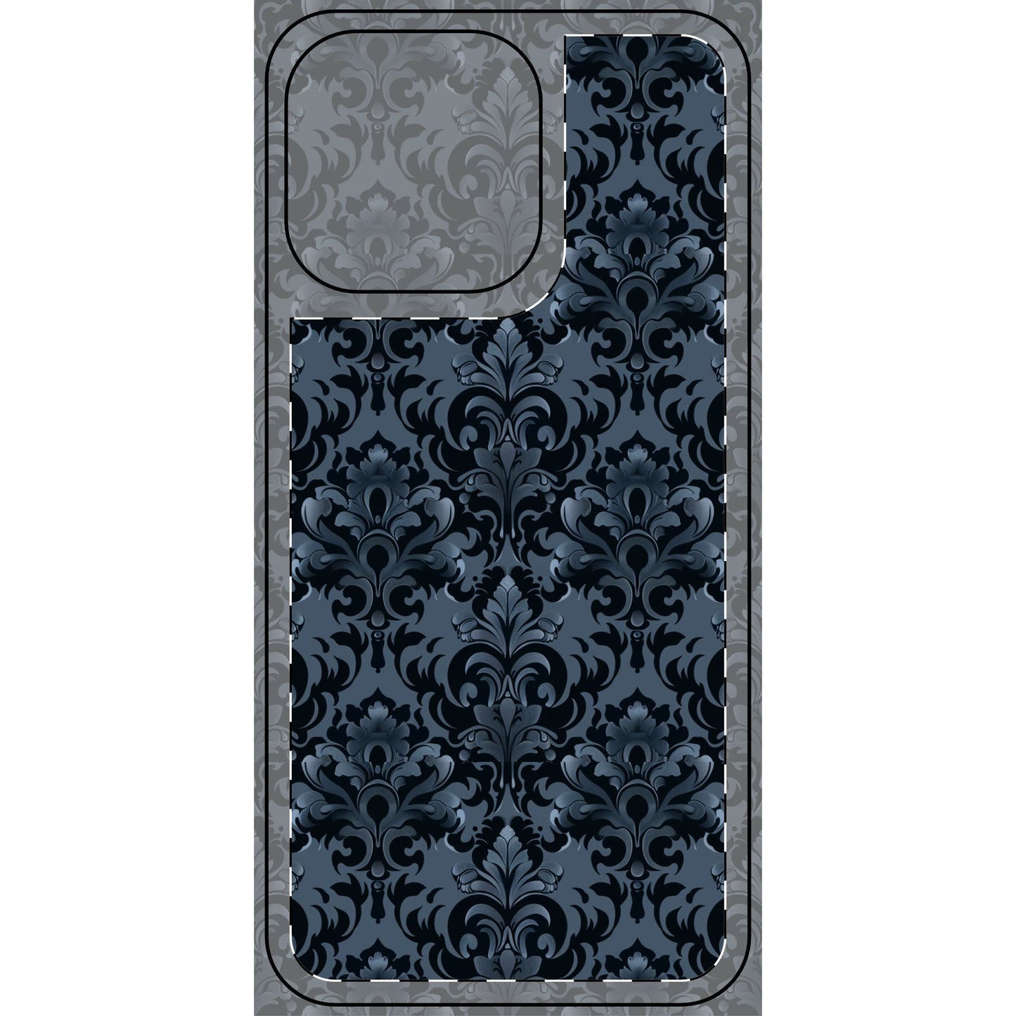 Opulent Dusk iPhone and Samsung Skin - Stylish Scratch Protection - H21 Vegan Paper Leather - Biodegradable and Antibacterial