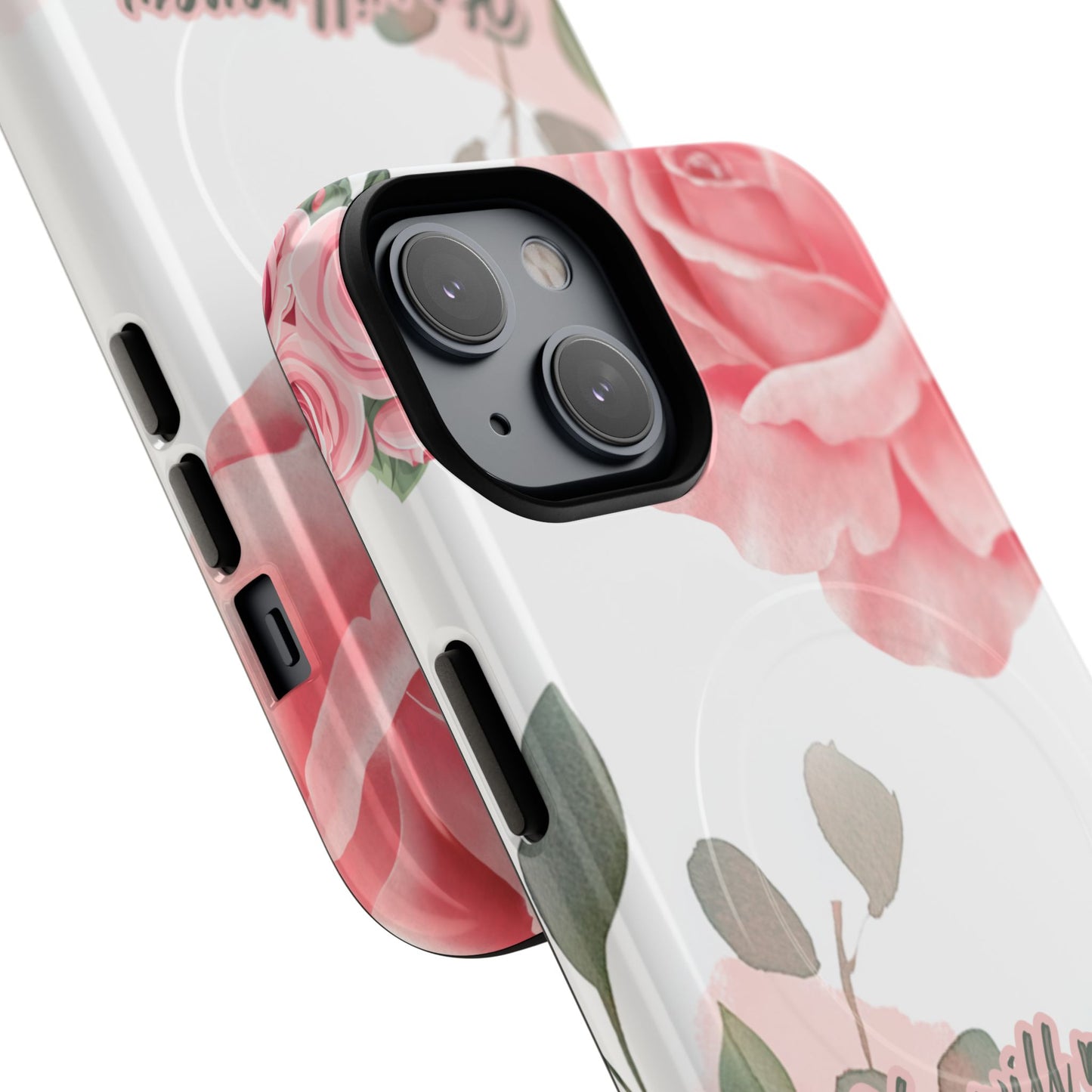 You will Renew your Strength Isaiah 40:11, Inspirational Gift, Tough iPhone Magnetic Case Scripture, Floral Bible Verse, MagSafe® iPhone®, iPhone 14, iPhone 15, iPhone 16, Pro, Pro Max, Plus.