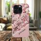 Personalized Cherry Blossom iPhone and Samsung Tough Phone Cases