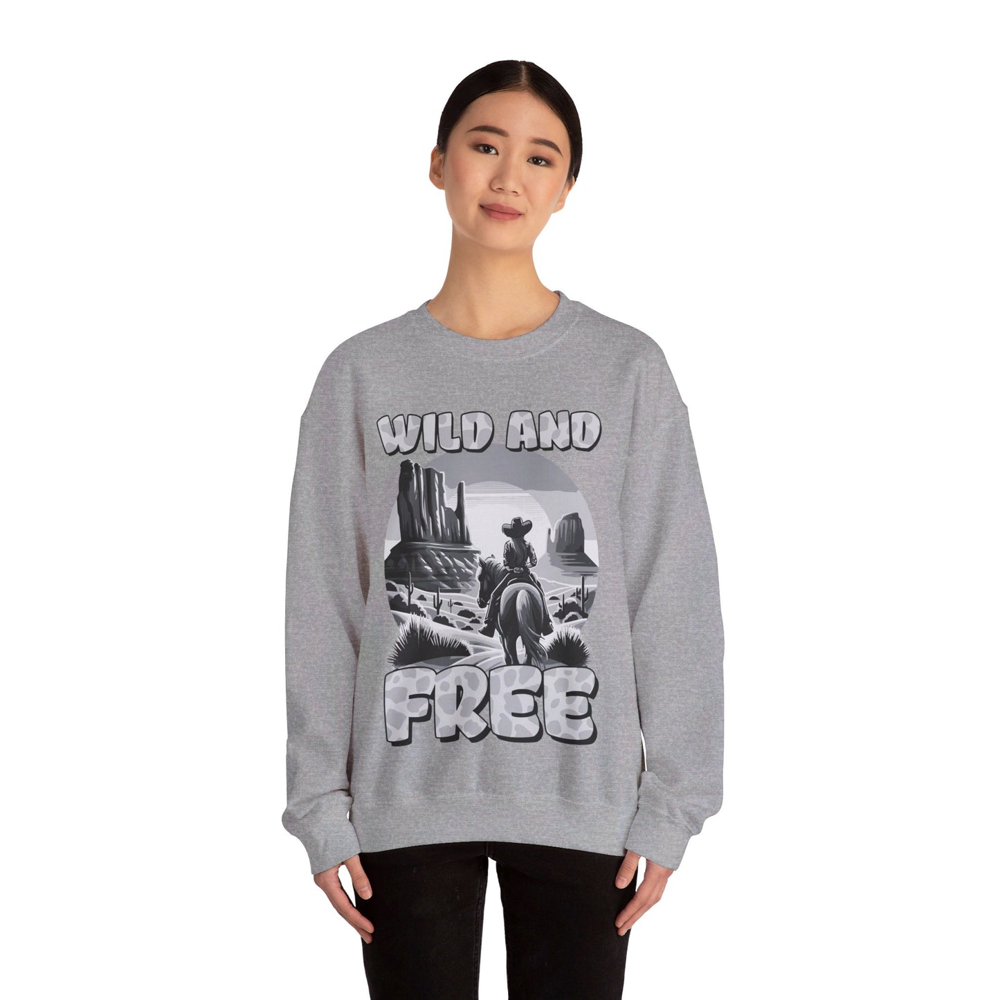 Wild 'n' Free Unisex Heavy Blend™ Crewneck Sweatshirt