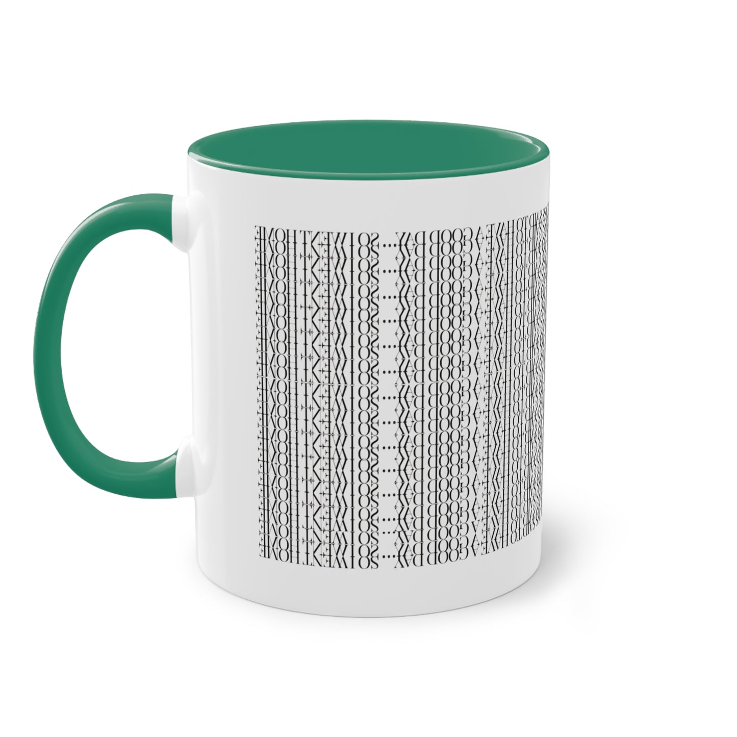 Two Tone Funny Hidden Message Mug - “My Boss said to have a good day… so I went home.”- Viral Optical Illusion Mug - Secret Sarcastic Work Message - Dishwasher Safe, Unique Gifts for Coffee Lovers, Home & Office Decor, Holiday Present.