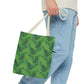 Green Tropical Bliss Tote Bag