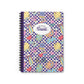 Personalized Purple Doodle Daydream Composition Book Inspired Playful ABC Spiral Notebook - Perfect for School, Journaling, Kids, Teachers, Back to School Gifts
