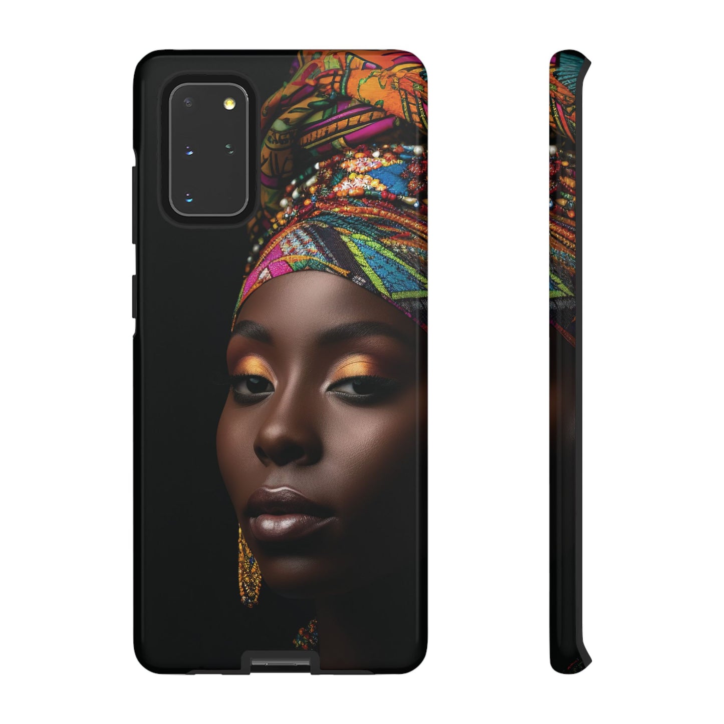 Regal Reflections: African Majesty Tough Google Pixel, iPhone and Samsung Cases.