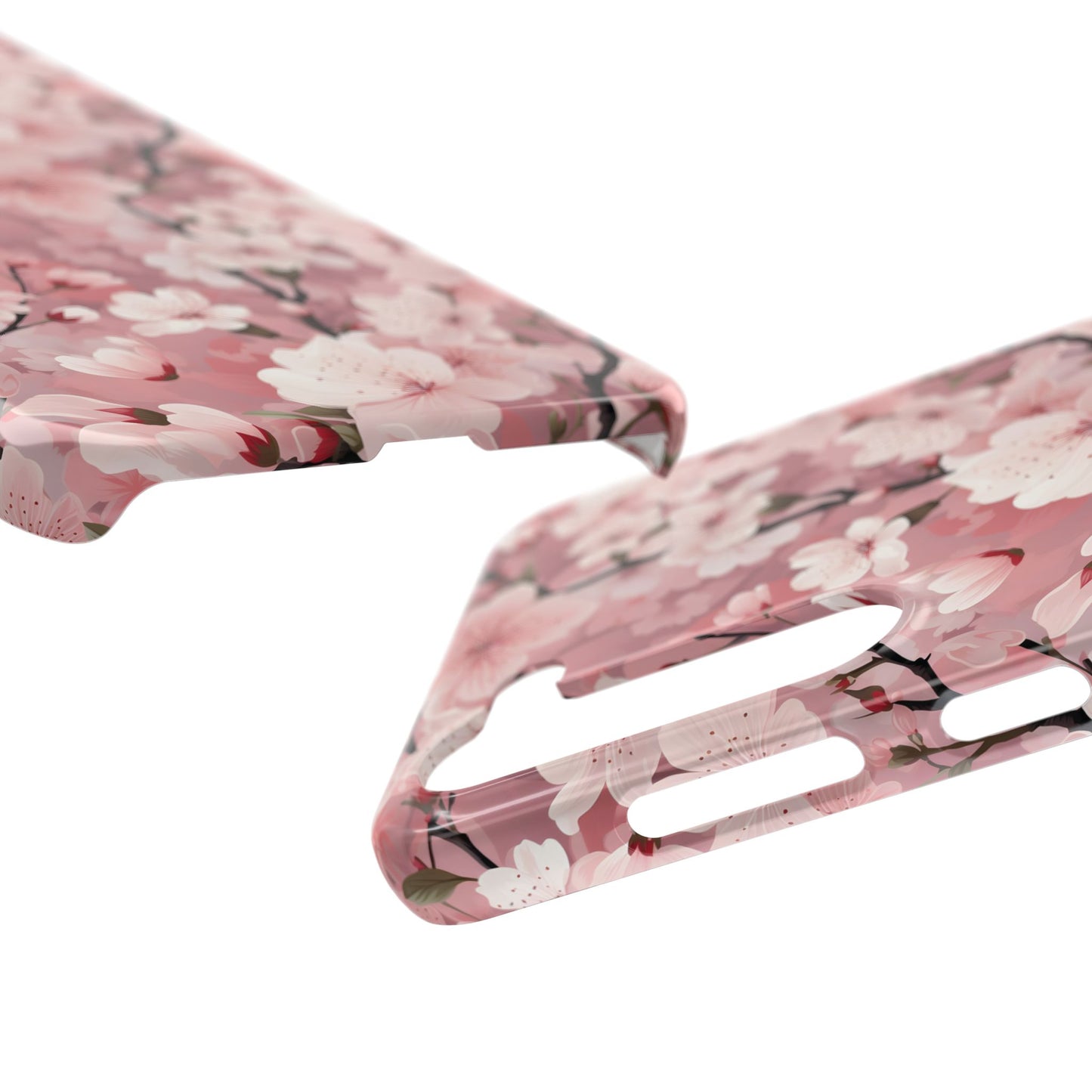 Cherry Blossom Slim Phone Cases for iPhone and Samsung