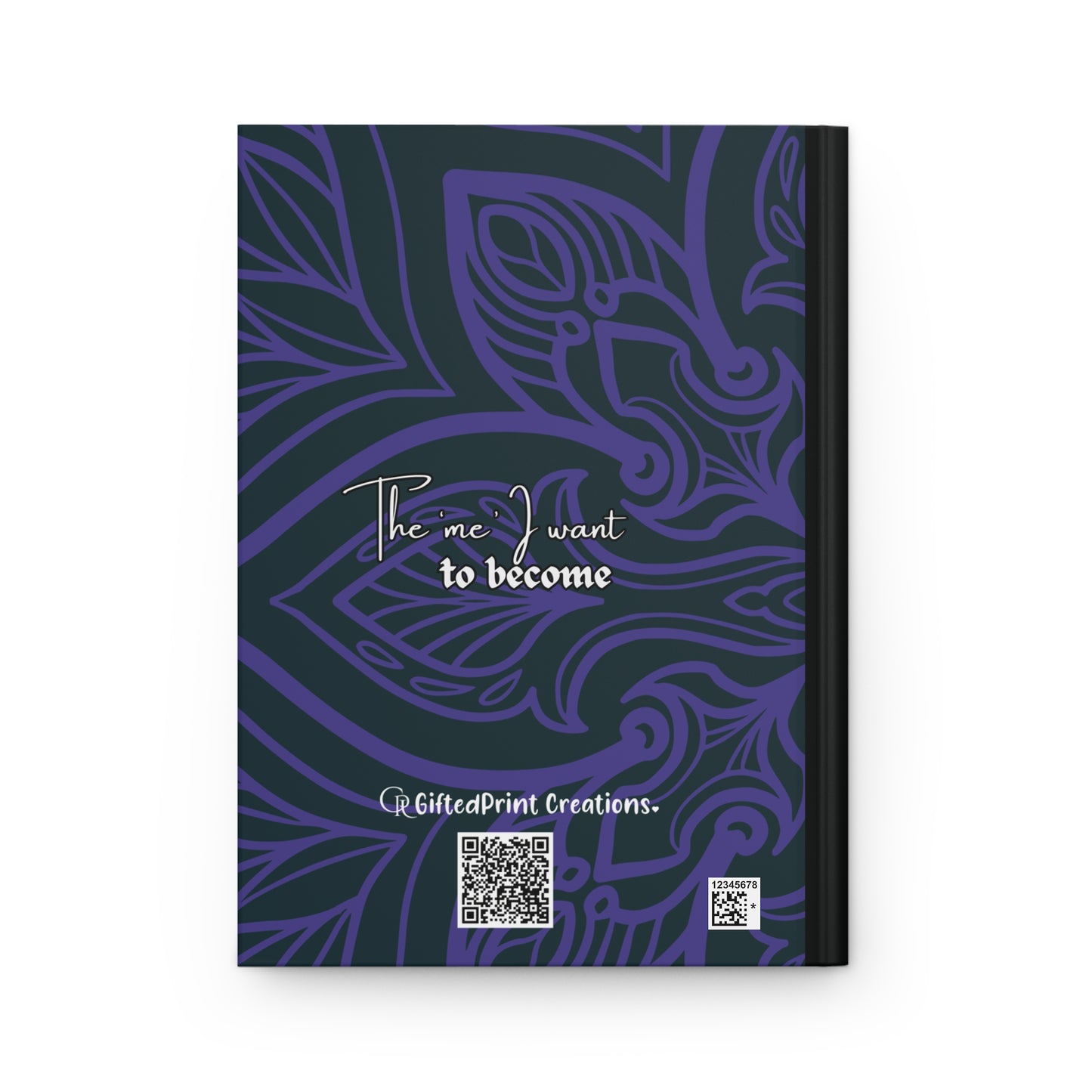 Vibrant Hardcover Journal for Inspiration, Self-Discovery, Gift for Her, Bullet Journal, Empowerment Notebook