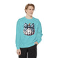 Polka Dot Pumpkin Charm Unisex Garment-Dyed Sweatshirt