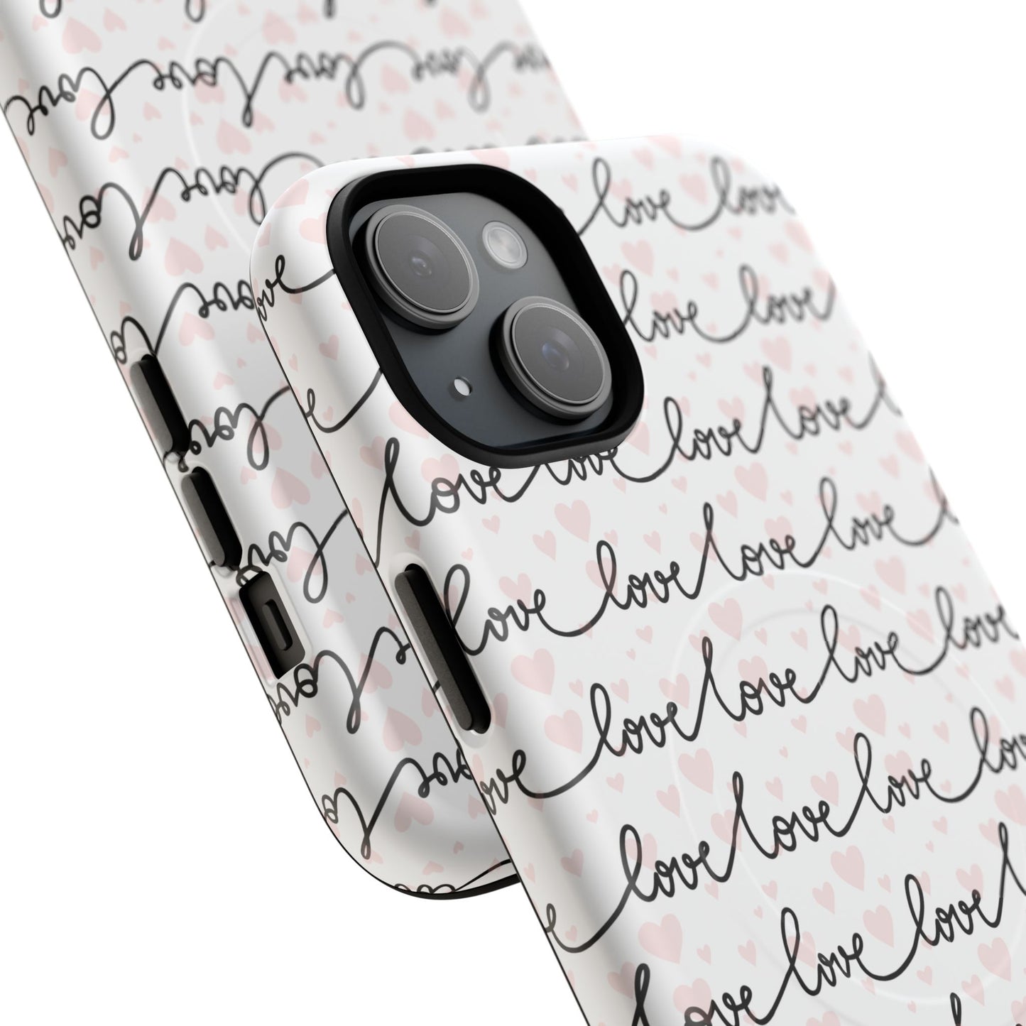 Endless Love Tough iPhone Magnetic Case - Love Design, Gift for Her, Cute iPhone Accessory, Birthday, Anniversary, Valentine's Day