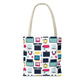 Techie Tote Bag - Stylish Personalized Tote for Students, Gift for Tech Lovers, Eco-Friendly Shopping Bag, Back to School.