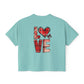 LOVE Always Women's Comfort Colors Boxy Tee