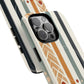 Terracotta Trails Tough Magnetic iPhone Cases for Everyday Use, Floral Patterned Stability Case, Gift for Her, Durable iPhone Accessory.