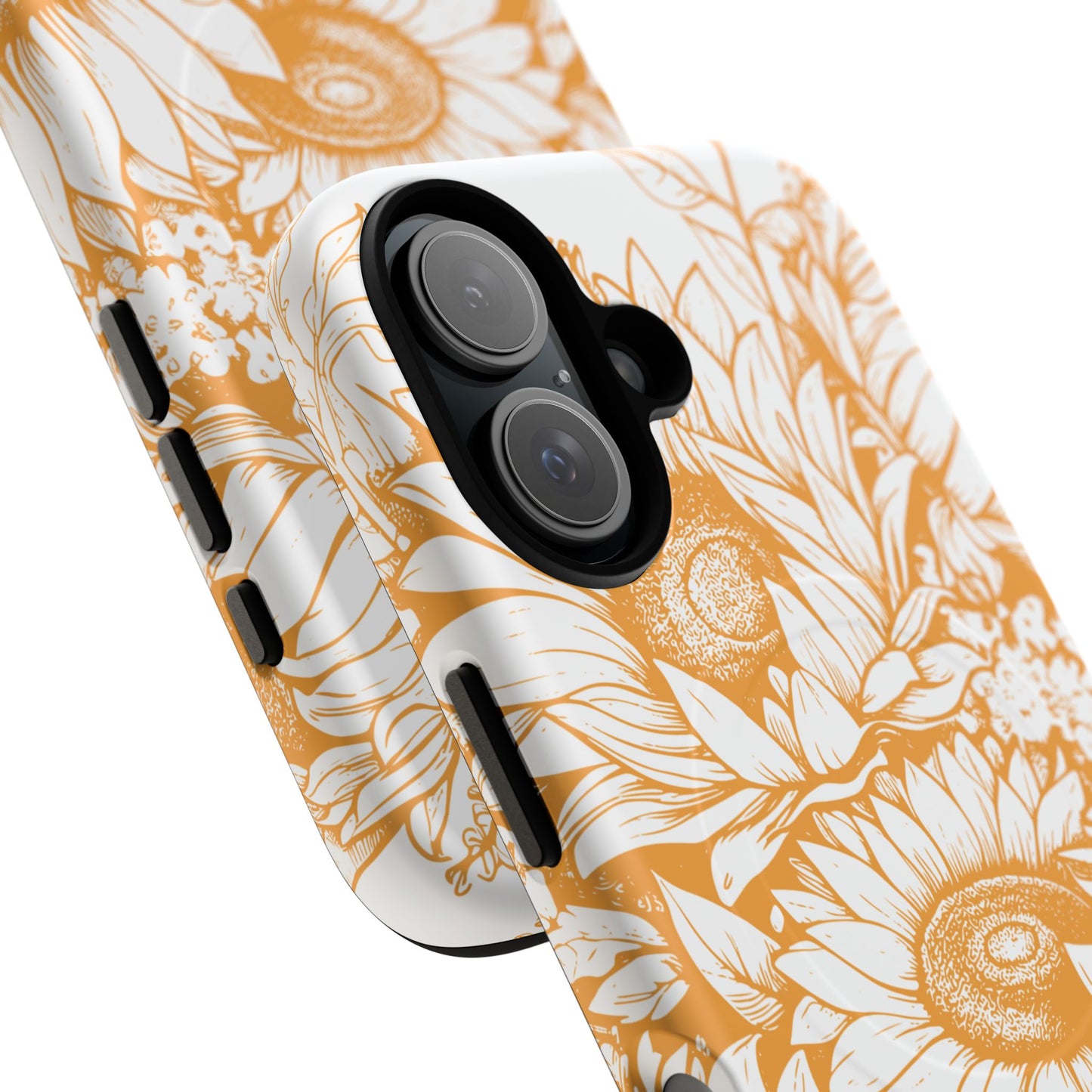 Loved John 3:16, Inspirational Gift, Tough iPhone Magnetic Case Scripture, Sunflower Bible Verse, MagSafe® iPhone® Tough Case, iPhone 14, iPhone 15, iPhone 16, Pro, Pro Max, Plus