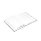 Personalized Stained Glass Lotus Blossom Hardcover Notebook — Custom Name and Affirmation Puffy Cover Journal.