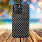 Noir Mosaic Tough iPhone Magnetic Case, Geometric Patterned Case, Durable iPhone Cover, Unique Tech Accessories, Perfect Gift for Him/Her