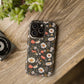 Blossom Elegance: Noir Garden Magnetic Tough iPhone Cases