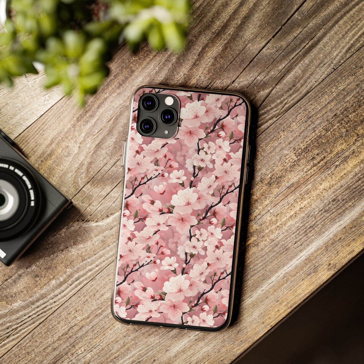 Cherry Blossom Soft iPhone, Google and Samsung Cases