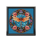 Dragonfly Stained Glass Jewelry Box — Floral Keepsake Box