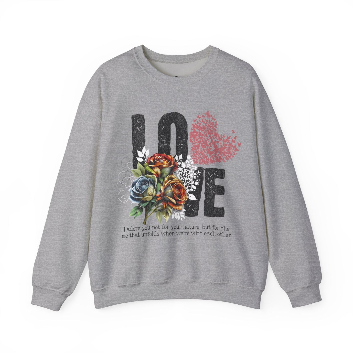 LOVE Always Unisex Heavy Blend™ Crewneck Sweatshirt.