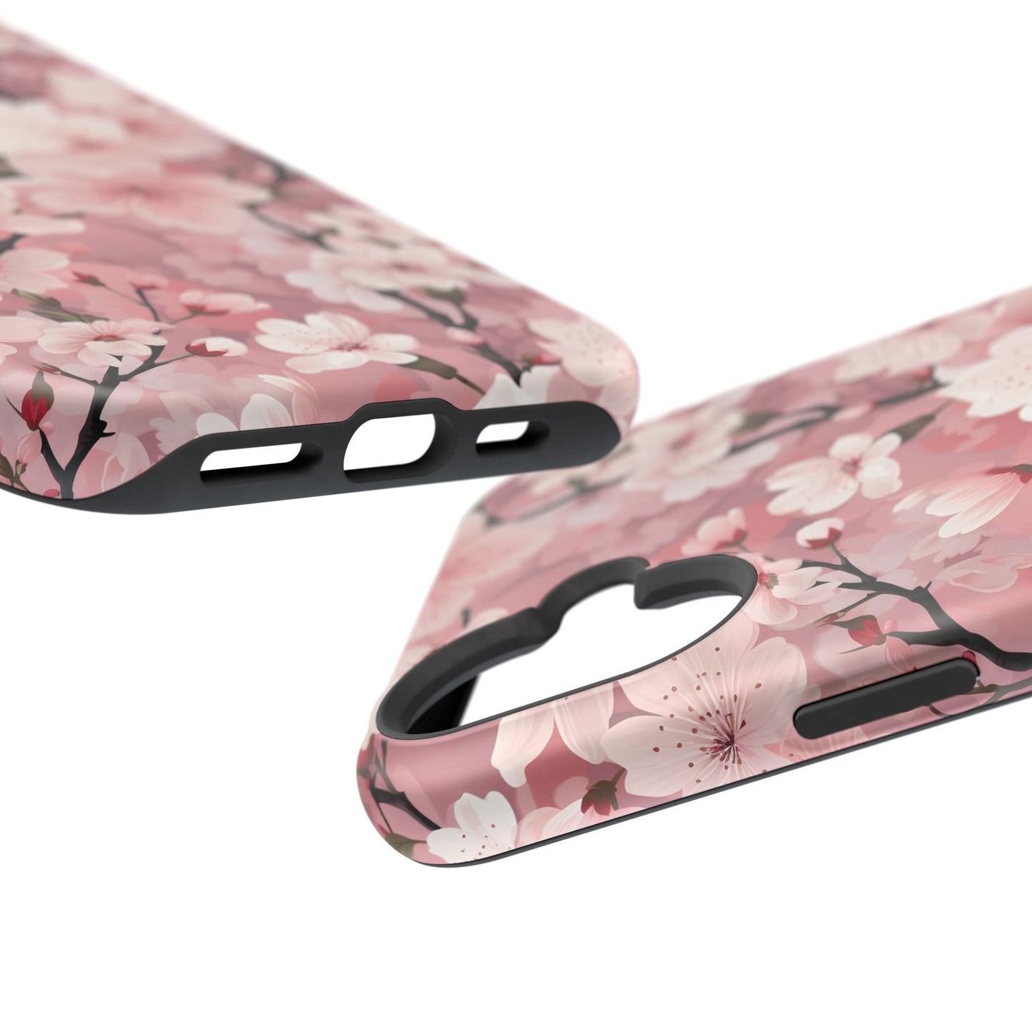 Cherry Blossom Magnetic Tough iPhone Cases