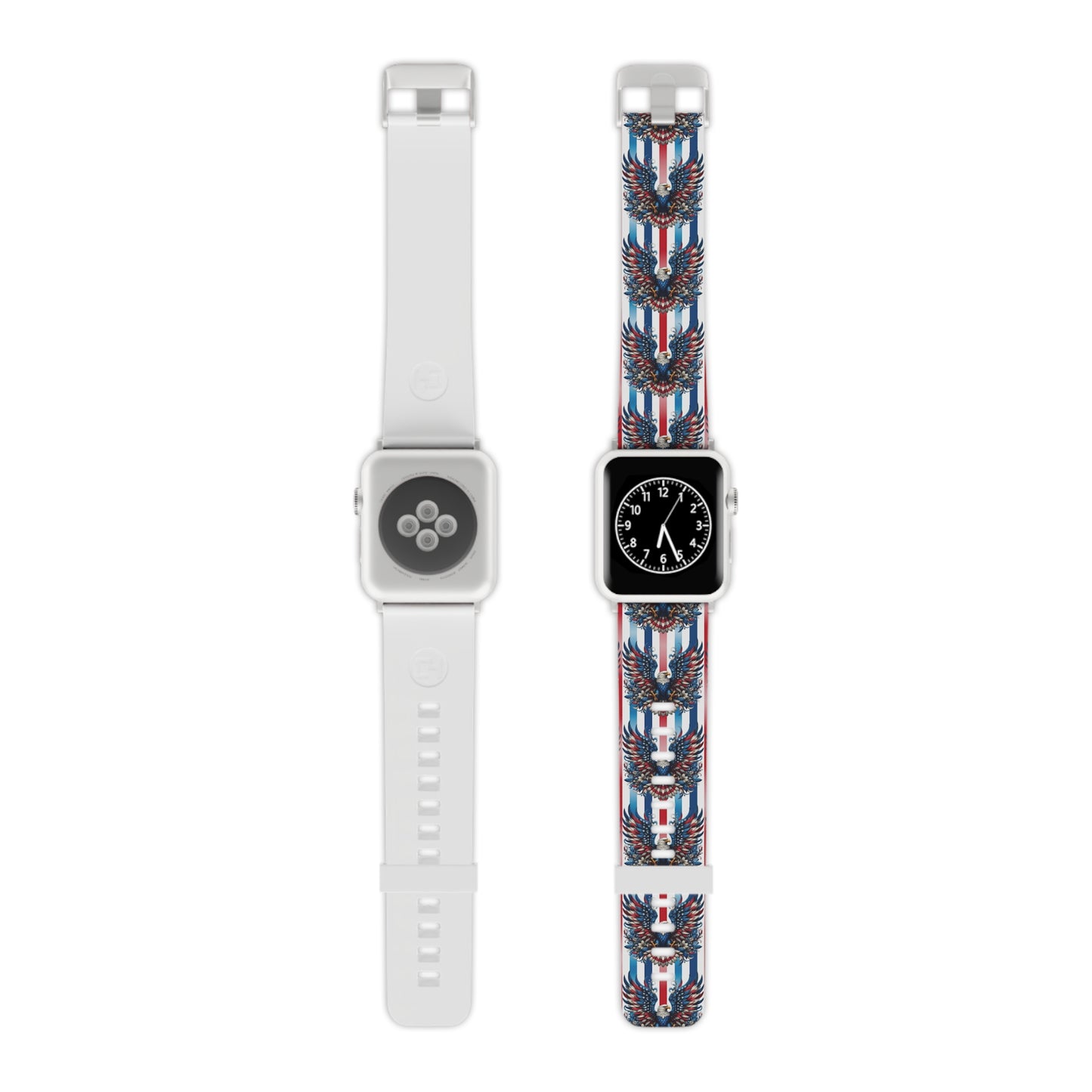 Patriotic Pride Apple Watch Band - Stylish Wrist Accessory for Independence Day & Beyond