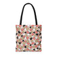 Heart Patterned Tote Bag - Cute & Stylish Carryall for Every Occasion
